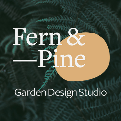 Fern & Pine Garden Design Studio Logo